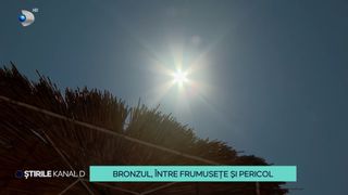 VIDEO Cum ne protejăm pielea pe timpul verii? Expunerea &icirc;ndelungată la soare și un bronz exagerat pot avea efecte negative