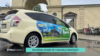 VIDEO Rom&acirc;nia apare pe taxiurile nemțești! Ideea pentru a atrage mai mulți turiști străini