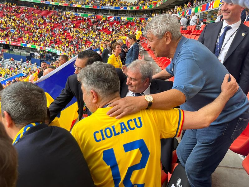 Premierul Marcel Ciolacu, în tribune la Euro 2024 