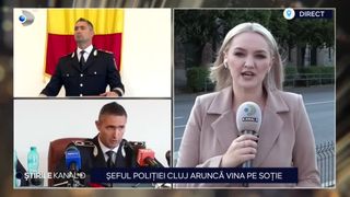 VIDEO Șeful Poliției Cluj aruncă vina pe soție după ce ar fi fost surprins atunci când conducea cu 110 kilometri în localitate