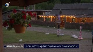 VIDEO Copii intoxicați în excursia la Vulcanii Noroioși! Cum se apără proprietarul campingului?