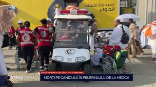 VIDEO Morți pe caniculă în pelerinajul de la Mecca! Temperaturile s-au apropiat de 50 de grade