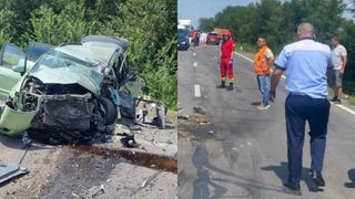Accident mortal în Brașov, după ce un TIR și o mașină s-au ciocnit! Șoferul în vârstă de 67 de ani nu a mai putut fi salvat