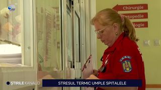 VIDEO Stresul termic umple camerele de gardă! Tot mai mulți români se trezesc bolnavi
