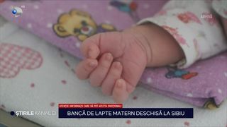 VIDEO Bancă de lapte matern, deschisă la Sibiu! Mămicile au fost foarte bucuroase la auzul acestei vești
