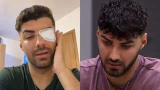 Cosmin de la „Casa Iubirii”, cu bandaje pe față după ce a ajuns la spital! Fostul concurent a povestit prin ce trece