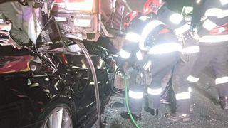 accident A1, tanar mort, tragedie, accident TIR