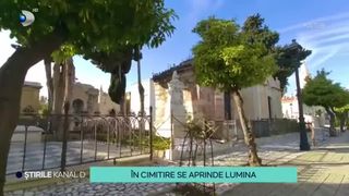 VIDEO În cimitire se aprinde lumina! În Valencia se vor pune panouri solare pe cripte