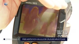 VIDEO Fără aer &icirc;n fața valului de căldură năucitoare. Ireal c&acirc;te grade se &icirc;nregistrează, de fapt, la soare