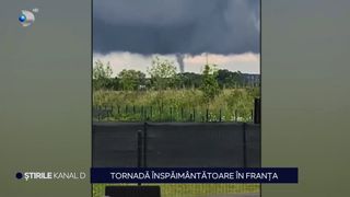 VIDEO Tornadă înspăimântătoare în Franța! Vremea face ravagii în această țară