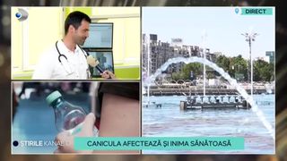 VIDEO Sfatul cardiologului pe timp de caniculă! Ce trebuie să facem pentru a ne proteja de căldură?