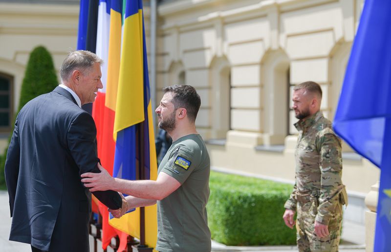 volodimir zelenski, klaus iohannis, sistem rachete patriot, razboi ucraina 