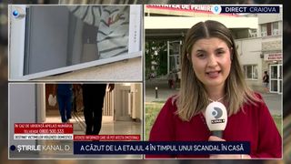 copil cazut etaj, caz socant, terapie intensiva 
