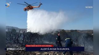 VIDEO Alertă roșie în Europa! Grecia se pregătește pentru foarte multe incendii de vegetație în această vară