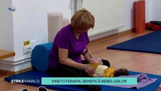 VIDEO Kinetoterapia, benefică pentru bebeluși! Problemele de mobilitate pot fi tratate mai ușor