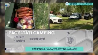 VIDEO Campingul, vacanța ieftină la mare! Care sunt avantajele acestui tip de cazare?