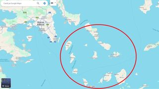 Insulele Ciclade, la sud-est de Atena