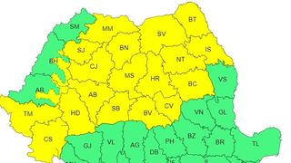 ploaie torentiala, cod galben, atentionare ANM 