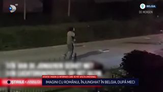VIDEO Imagini cu românul înjunghiat în Belgia! Individul a fost atacat de un grup de huligani, după meciul de duminică