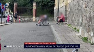 VIDEO Imagini revoltătoare! Mai multe persoane cu handicap au fost umilite de instituțiile statului