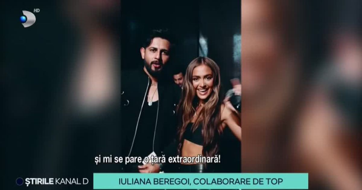 VIDEO Iuliana Beregoi, colaborare de top! Cu cine va lansa artista cea ...
