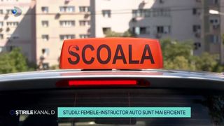 VIDEO Studiu: femeile instructor auto sunt mai eficiente