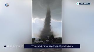 VIDEO Tornadă devastatoare în Georgia. Furia naturii și-a spus cuvântul
