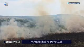 VIDEO Vârtej de foc pe Câmpulung. Aproape 400 de hectare au ars în utlimele douăzeci și patru de ore