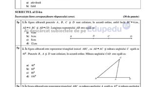 Edu.ro Subiecte Matematică Evaluare Națională 2024 pag 2