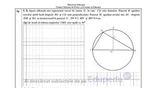 Edu.ro Subiecte Matematică Evaluare Națională 2024 pag 7