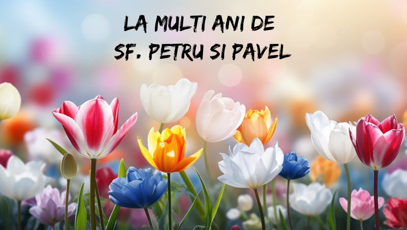Felicitări și mesaje cu La mulți ani de Sf. Petru și Pavel