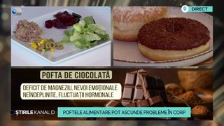 VIDEO Poftele alimentare pot ascunde probleme în corp! Ce spune nutriționistul?