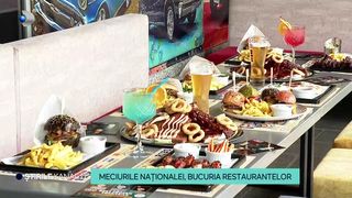 VIDEO Meciurile naționalei, bucuria restaurantelor! Suporterii au dat uitării dieta și au au mers la terase să măn&acirc;nce sau au comandat acasă