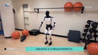 VIDEO Anchetă: s-a sinucis robotul! Androidul era angajat cu acte