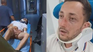 VIDEO Bătut și &icirc;ncătușat de mascați dintr-o eroare! Oamenii legii &icirc;l căutau de fapt pe fratele bărbatului din Gorj