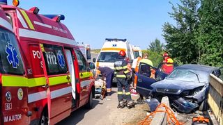 accident teleorman, copil coma, morti, smurd