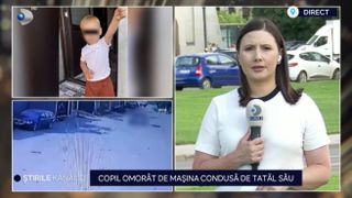 VIDEO Copil de doar 1 an, omorât de mașina condusă de tatăl său. Bărbatul s-a urcat la volan chiar dacă băuse