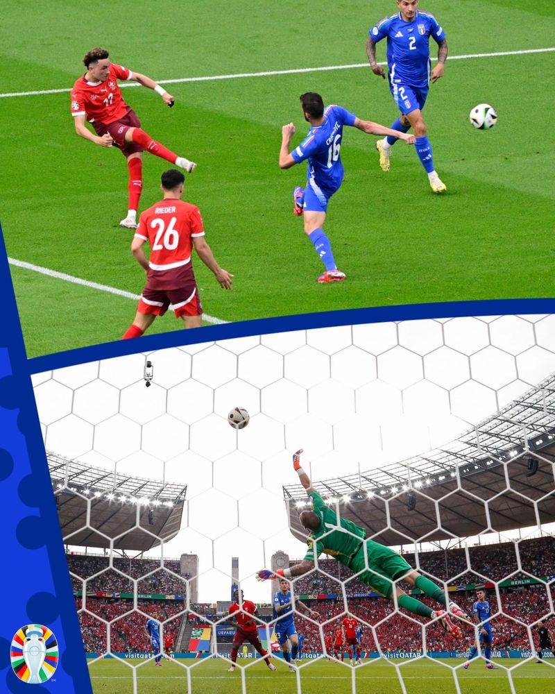 Vargas dublează avantajul Elveției împotriva Italiei