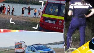 VIDEO Tragedie pe Dunăre. Un elev de clasa a IX-a a pierit sub ochii tatălui său. A strigat "Mă &icirc;nec", iar apoi a fost &icirc;nghițit de ape
