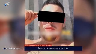 Acesta a fost ultimul clip filmat de Ionuț pe malul Dunării