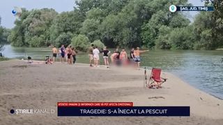 VIDEO Tragedie. S-a &icirc;necat la pescuit