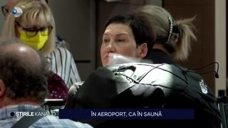 VIDEO &Icirc;n aeroport, ca &icirc;n saună! Pasagerii de pe Otopeni, supuși infernului &icirc;n drumul spre altă țară: &rdquo;Ce să facem?&rdquo;