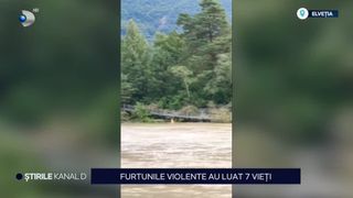 VIDEO Furtunile violente au luat 7 vieți, în Europa. Viiturile au măturat mai multe țări