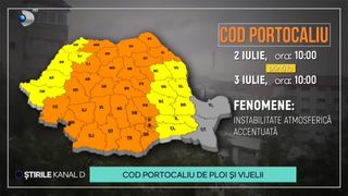 VIDEO Coduri de vreme rea în România. Avertizările meteorologilor