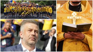 "Nu cred în noroc. Cred în Dumnezeu" Echipa Națională a României, binecuvântare înainte de meciul cu Olanda! Mesajul lui Edward Iordănescu