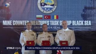 VIDEO Turcia preia comanda grupului MCM Black Sea