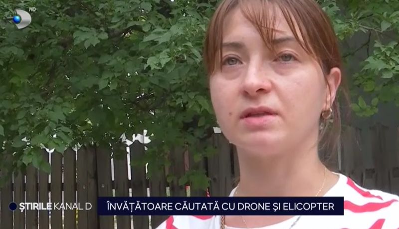 batrana disparuta, invatatoare disparuta, cautari 