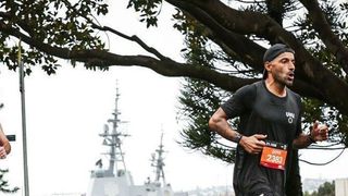 Govind Sandhu a spus că a primit vestea privind cancerul după ce a terminat semimaratonul de la Sydney.