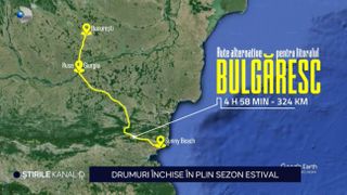 turisti romani, vacanta, bulgaria, lucrari pod