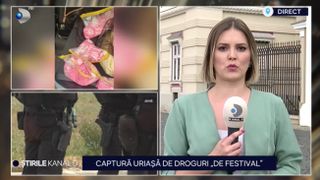 VIDEO Captură uriașă de stupefiante! Urmau să fie v&acirc;ndute la marile concerte din țară